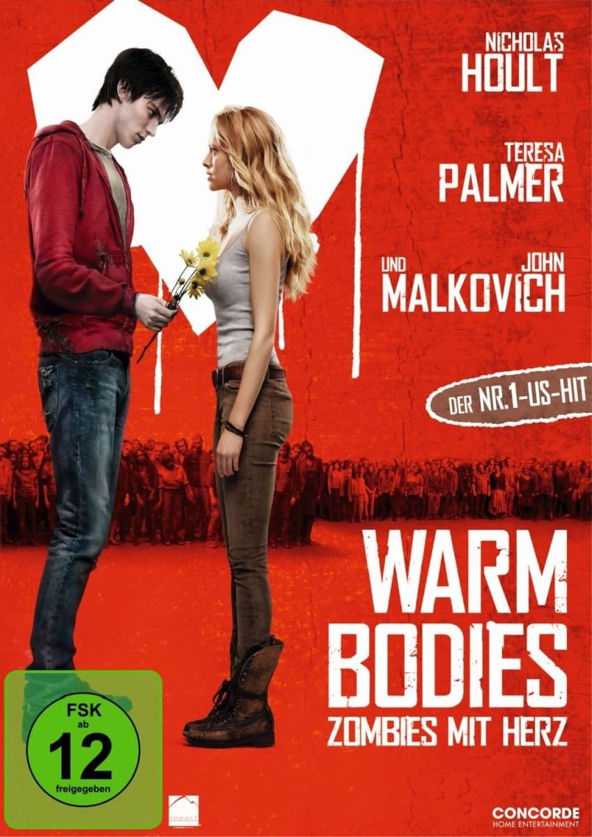 "Warm Bodies" - DVD-Cover