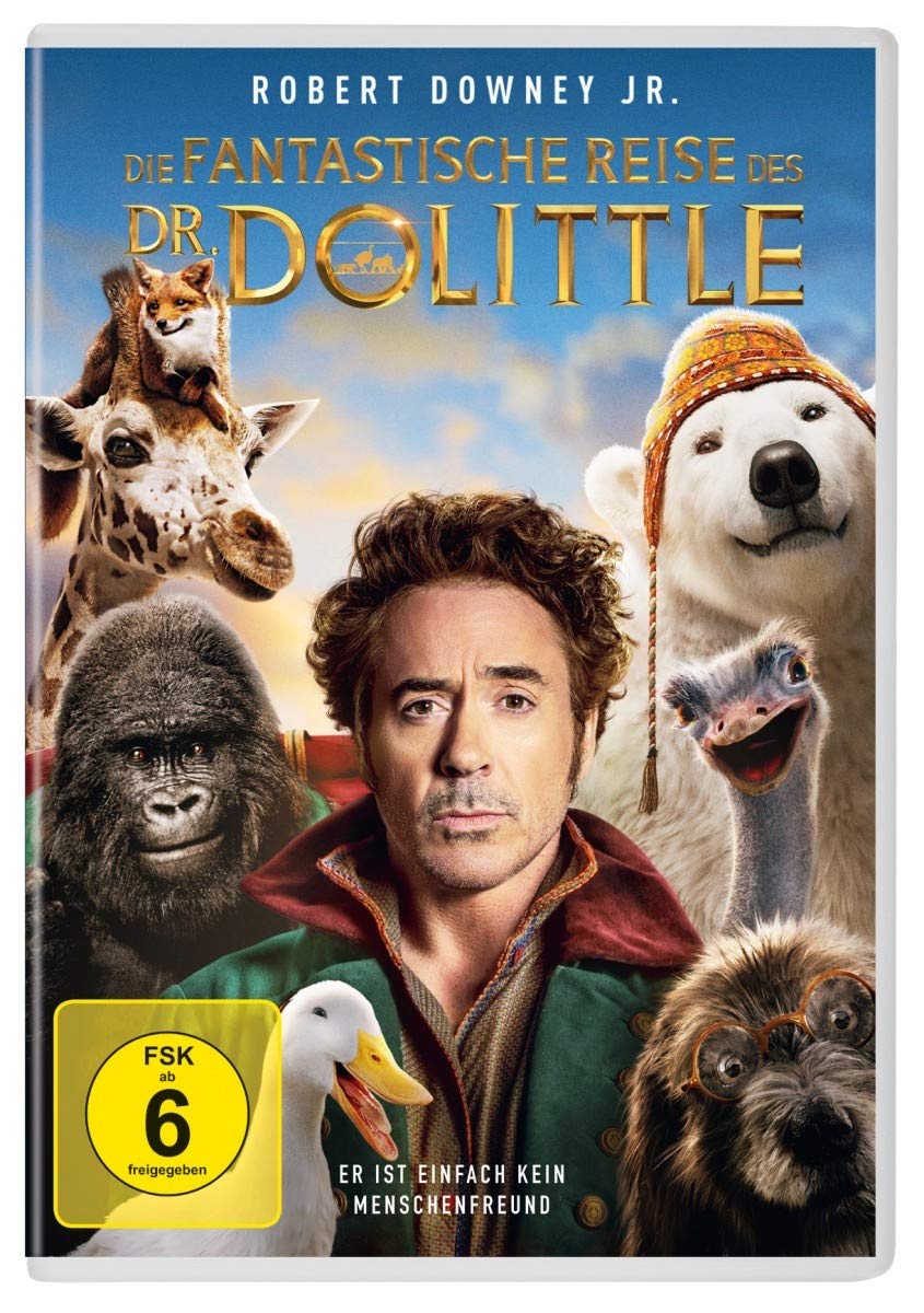 Die fantastische Reise des Dr. Dolittle - DVD-Cover