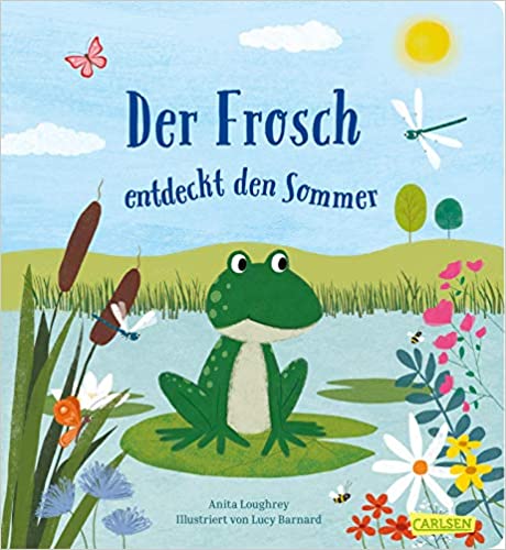 Der Frosch entdeckt den Sommer - Buchcover