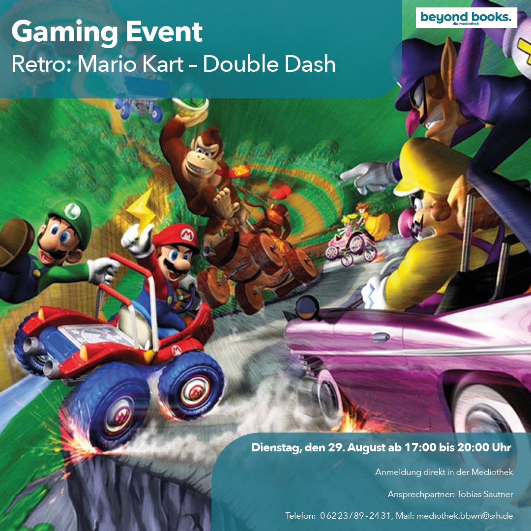 Gaming Event - August 2023 - Mario Kart: Double Dash