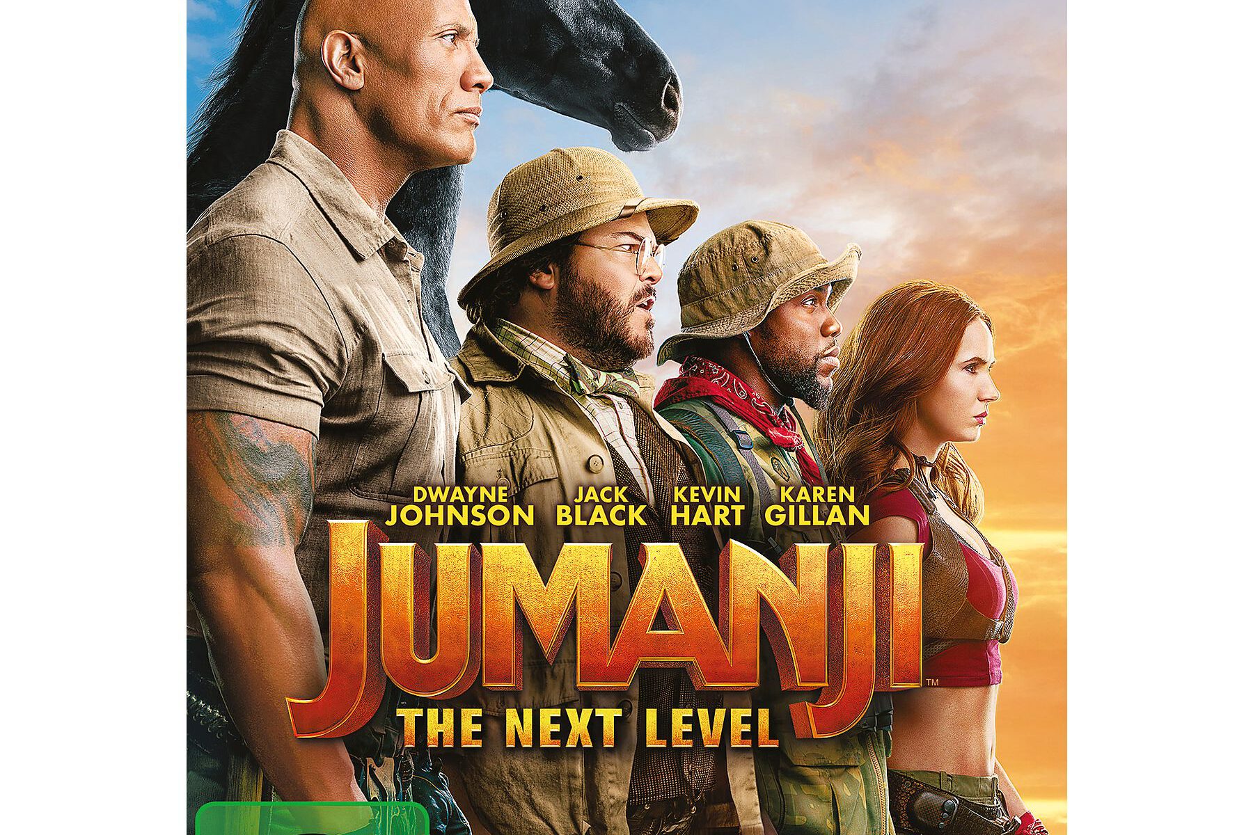Jumanji - The Next Level DVD-Cover