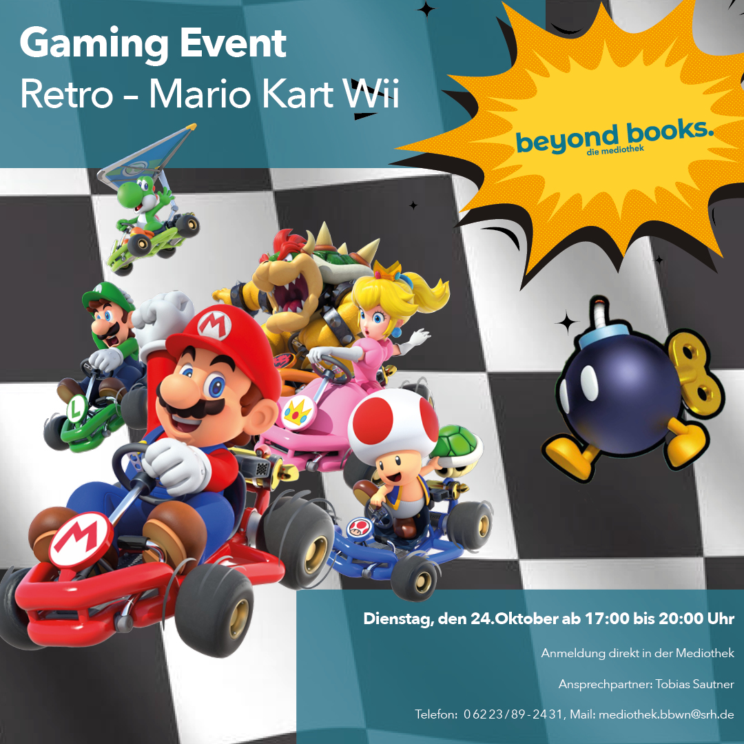 Gaming Event - Retro: Mario Kart Wii