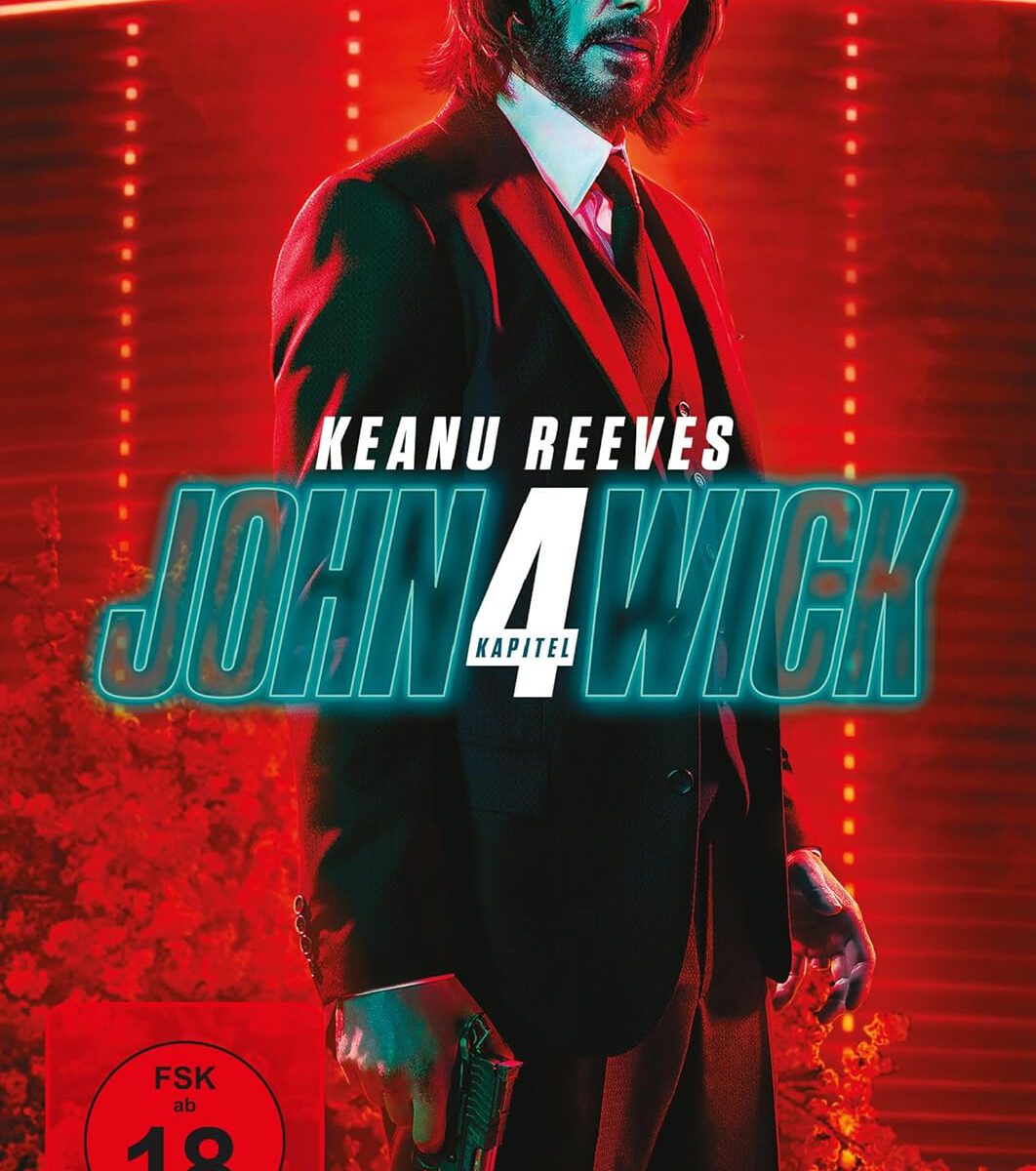 "John Wick: Kapitel 4" DVD-Cover