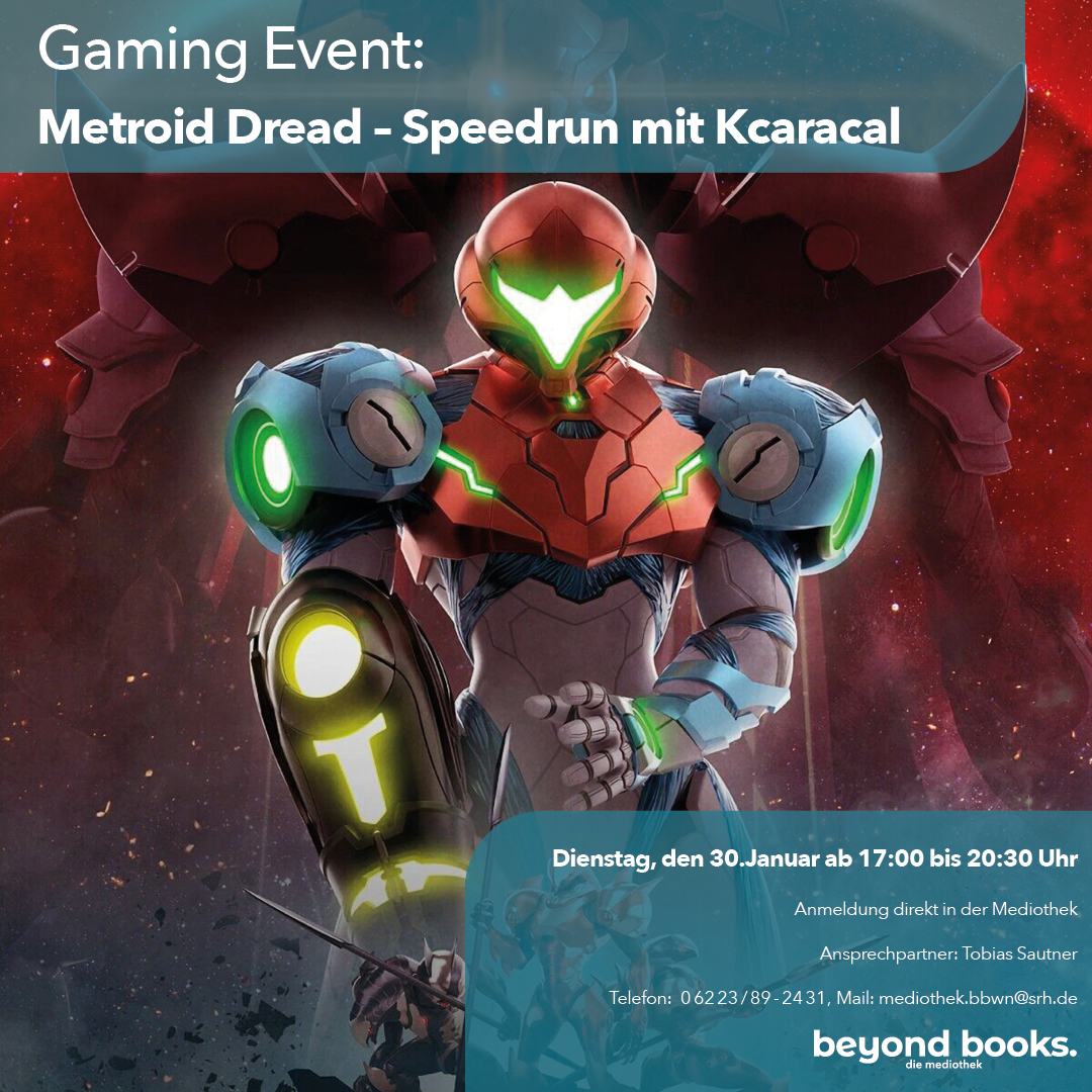 Gaming Event im Januar 2024: Metroid Dread Speedrun