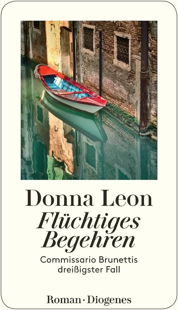 Donna Leon - Flüchtiges Begehren Buchcover