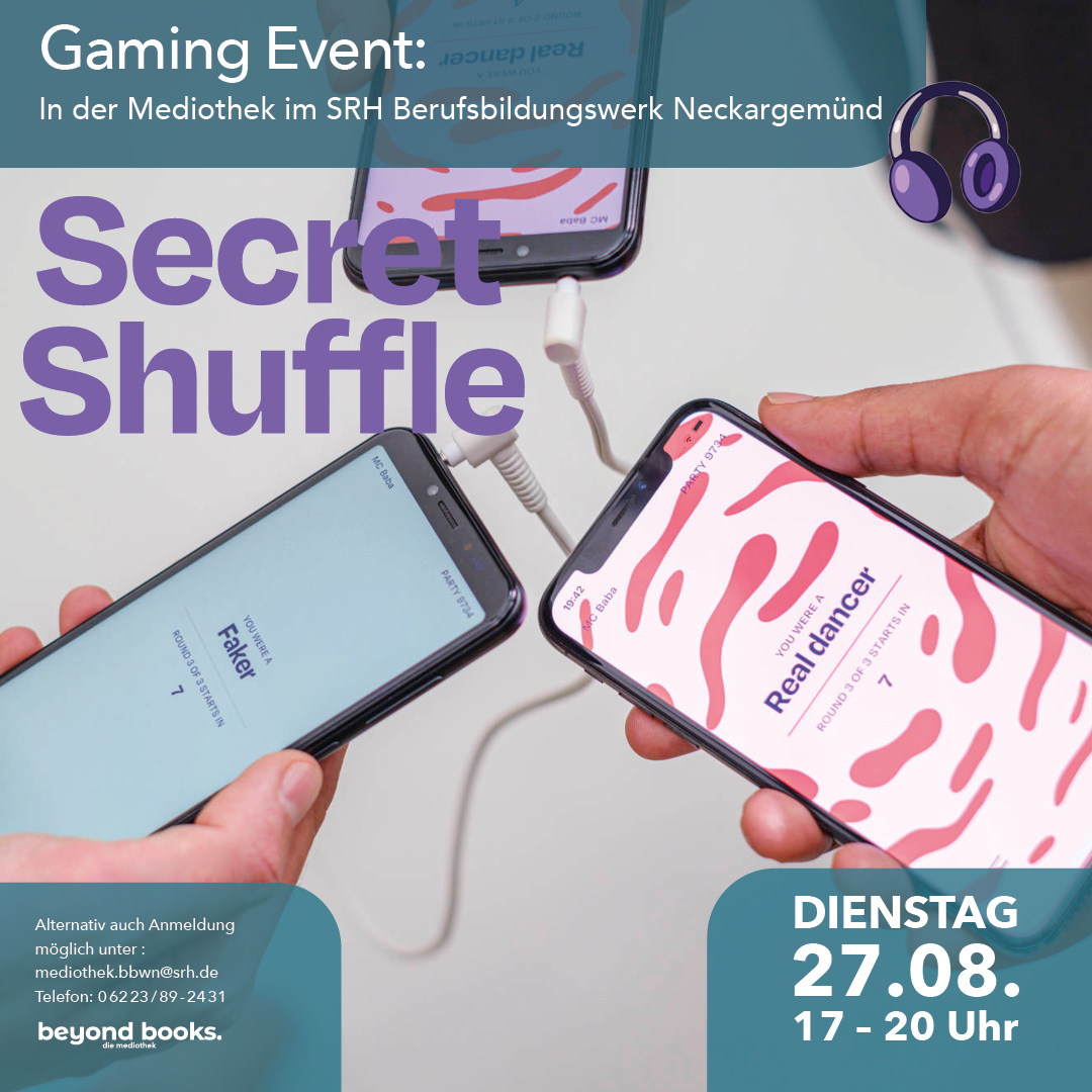 Gaming Event August 2024 - Secret Shuffle