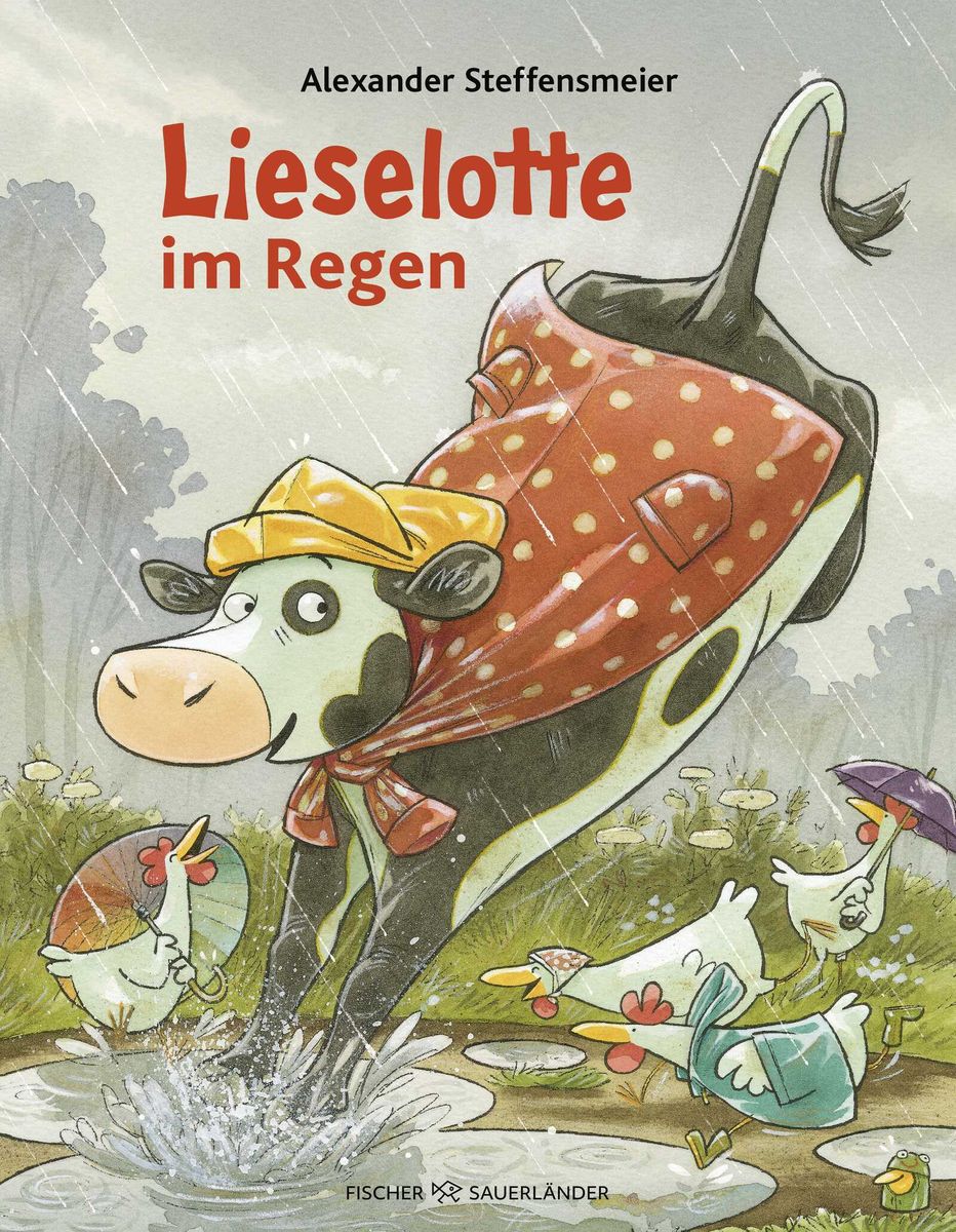 Lieselotte im Regen - Buchcover