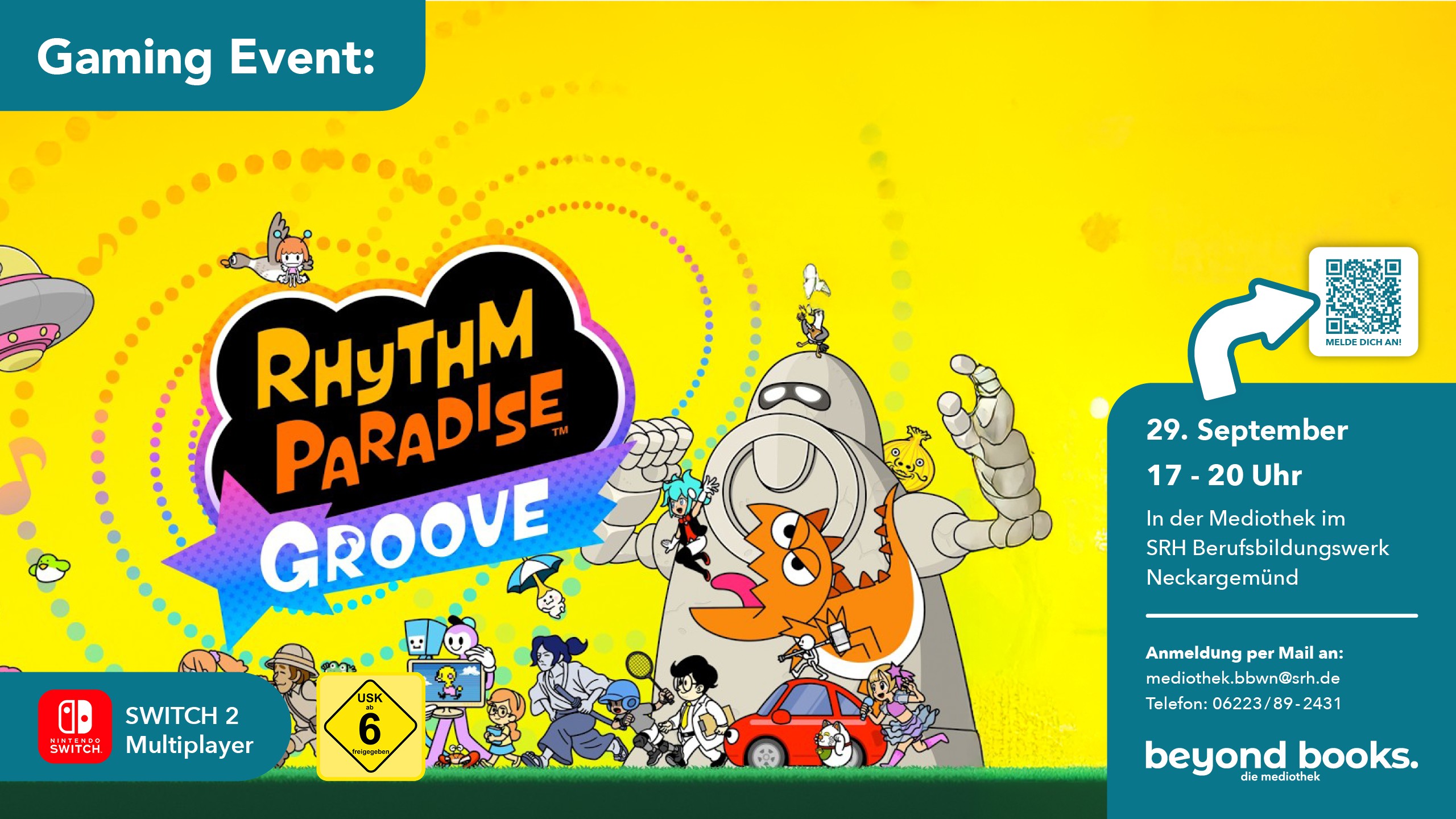 Gaming Event September 2026: Rhythm Paradise Groove